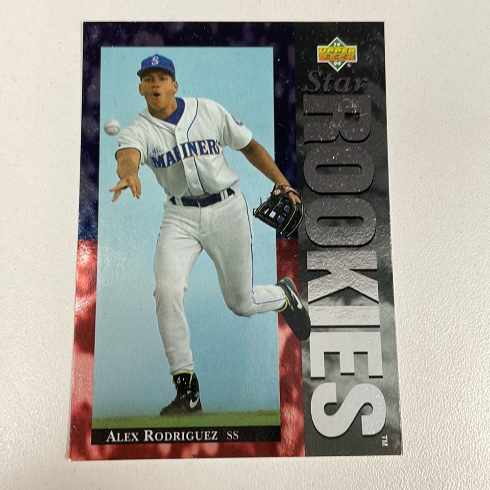 Alex Roderiguez 1994 Upper Deck Star Rookie Card #24 Mariners